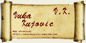 Vuka Kujović vizit kartica